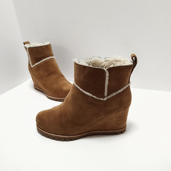 UGG Shoes - UGG Marte Womens Wedge Boots Size 6.5